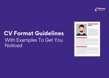 CV Format Guidelines