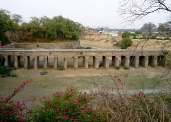 Walls of Aligarh Fort