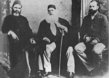 Mohsin-ul-Mulk, Sir Syed Ahmad Khan and Syed Mahmood
