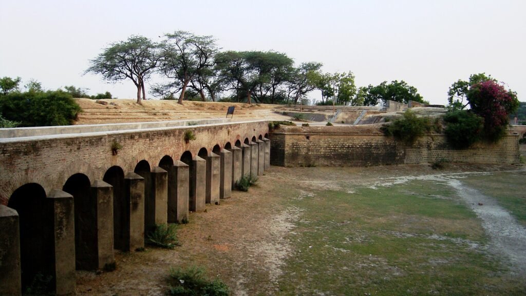 Walls of Aligarh Fort