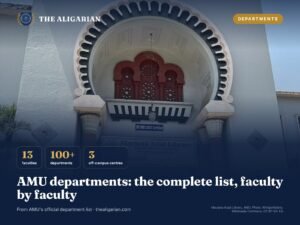 AMU Departments List: All 13 Faculties and Their Departments