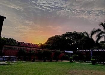 Maulana Azad Library building at AMU