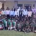 ABK Union School Wins AMU Inter-School Hockey Title; NCC Cadet Takes Quiz Silver at Varanasi Camp ABK Union School and Saiyyid Hamid School hockey teams with guests after the AMU inter-school hockey tournament