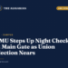 AMU Steps Up Night Checks at Main Gate as Union Election Nears amu night security checks main gate union election