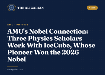 AMU's Nobel Connection: Three Physics Scholars Work With IceCube, Whose Pioneer Won the 2026 Nobel amu physics scholars icecube nobel prize 2026 francis halzen