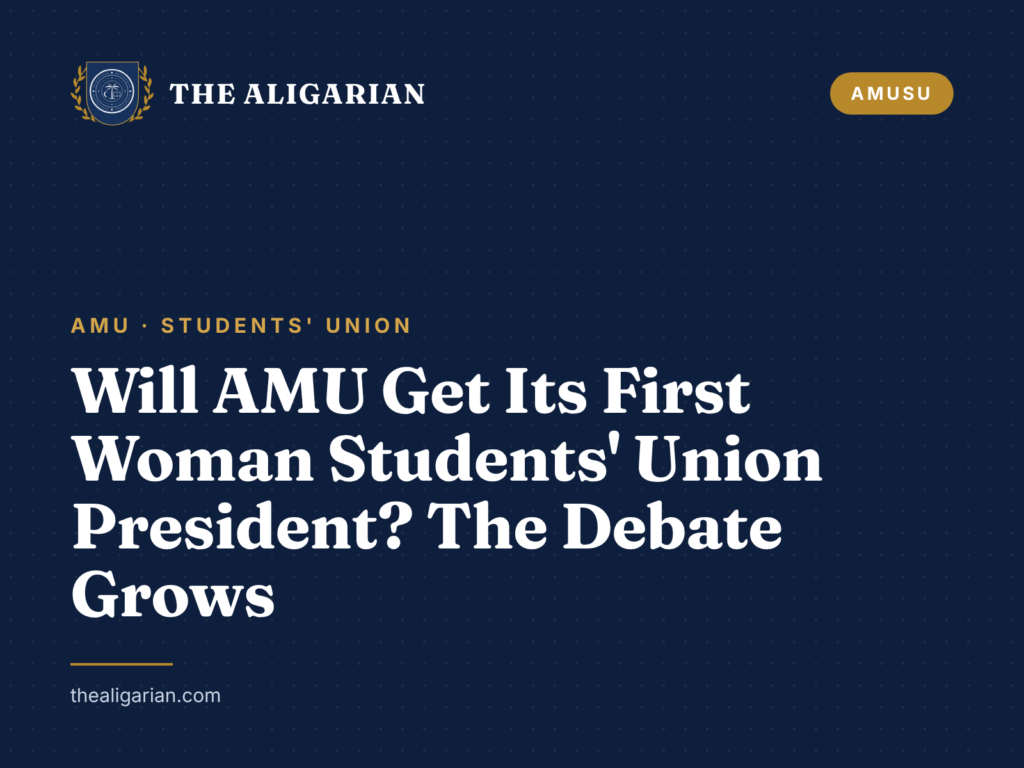 The Aligarian: AMU News, Alumni and Aligarh City amu students union first woman president debate
