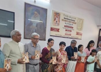 AMU anaesthesiologist Dr Shahna Ali releases debut novel 'The White Coat's Weight' Guests release The White Coat's Weight, the debut novel by Dr Shahna Ali, at the AMU Staff Club