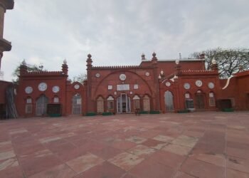 Jama Masjid in the old city of Aligarh
