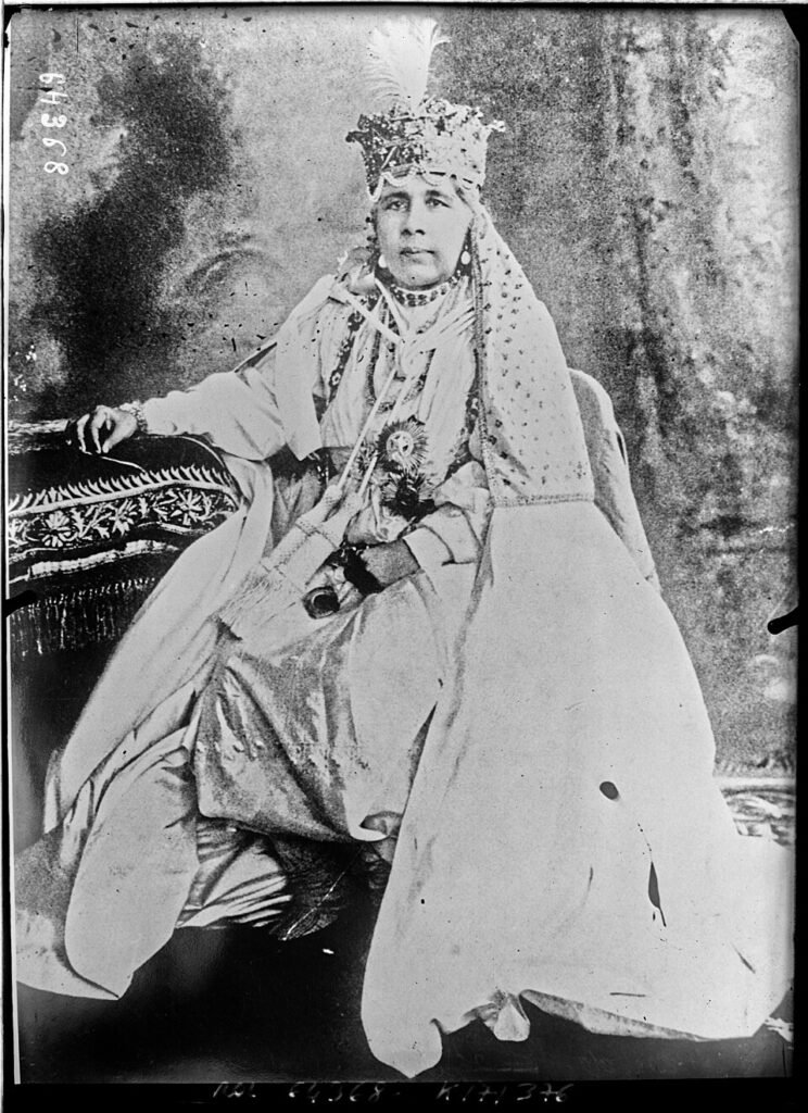 Sultan Jahan, Begum of Bhopal, in 1921